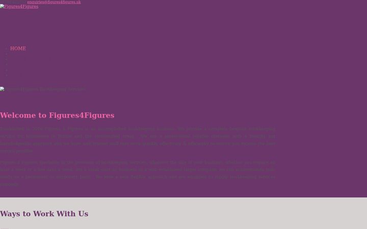 Screenshot of figures4figures.uk