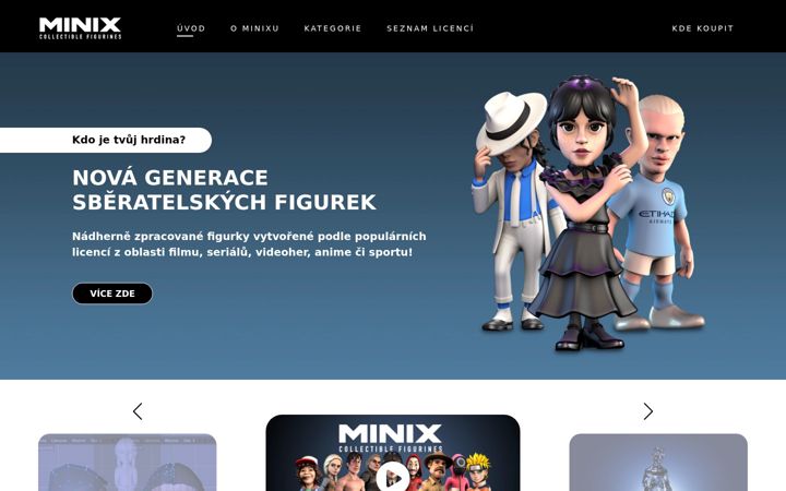 Screenshot of figurky-minix.cz