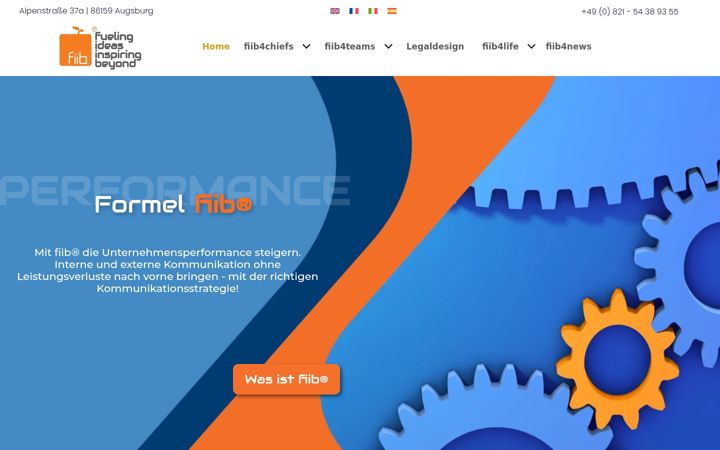 Screenshot di fiib-performance.info