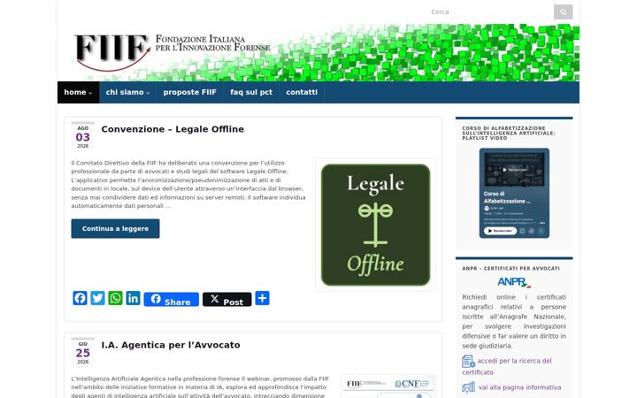 Screenshot of fiif.it