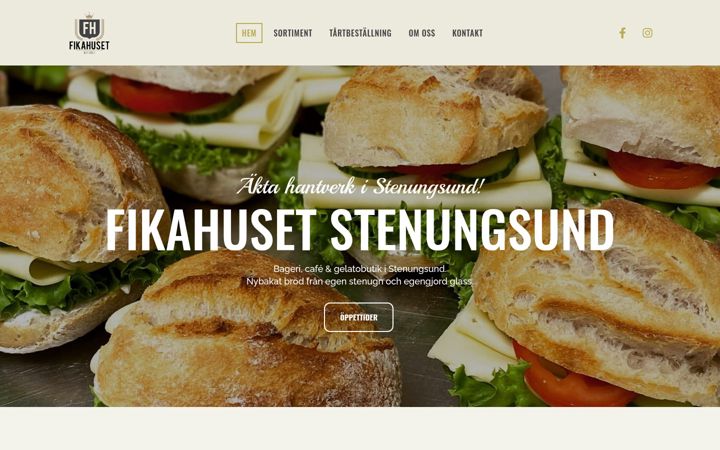 Screenshot of fikastenungsund.com
