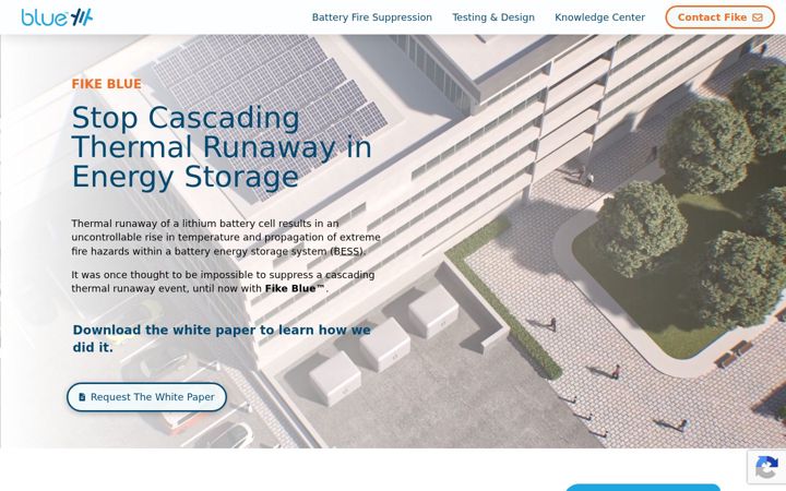 Screenshot of fikeblue.com