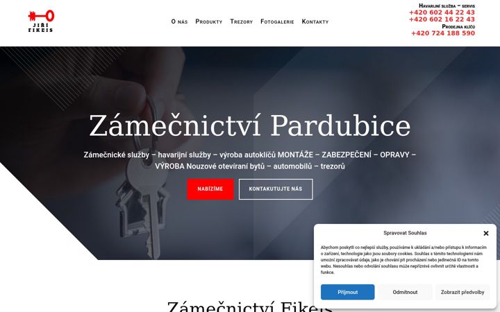 Screenshot of fikeis.cz