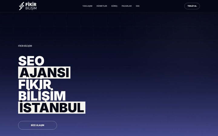 Screenshot of fikirbilisim.com