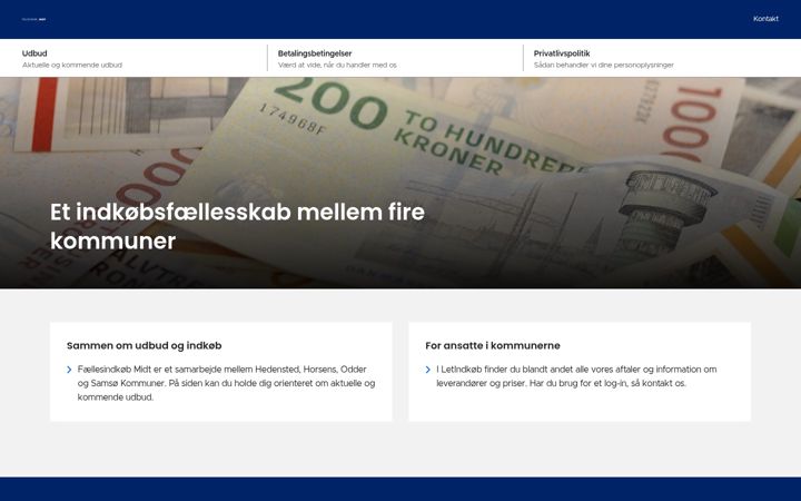 Screenshot of fikm.dk