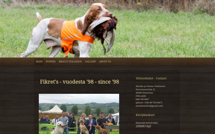 Screenshot of fikrets.com