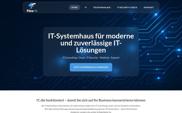 Screenshot of fiks-it.de