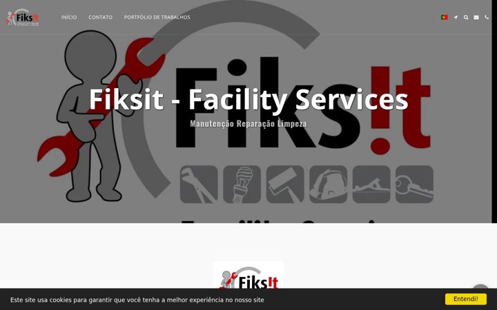 Screenshot of fiksit.in