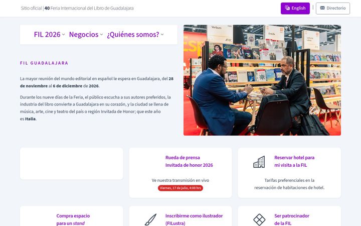 Screenshot von fil.com.mx