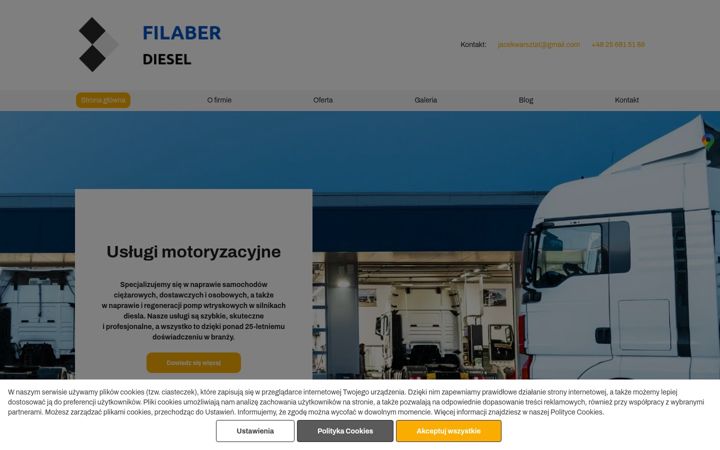 Screenshot of filaber-diesel.pl