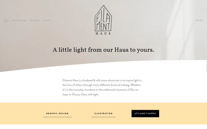 Screenshot of filamenthaus.com