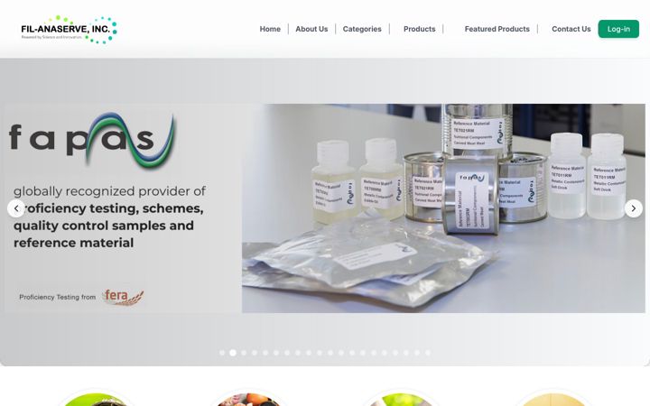 Screenshot of filanaserve.com