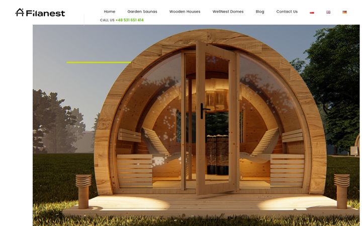 Screenshot of filanest.com