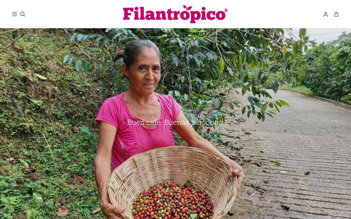 Screenshot of filantropico.es