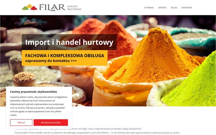 Screenshot of filar-gda.pl