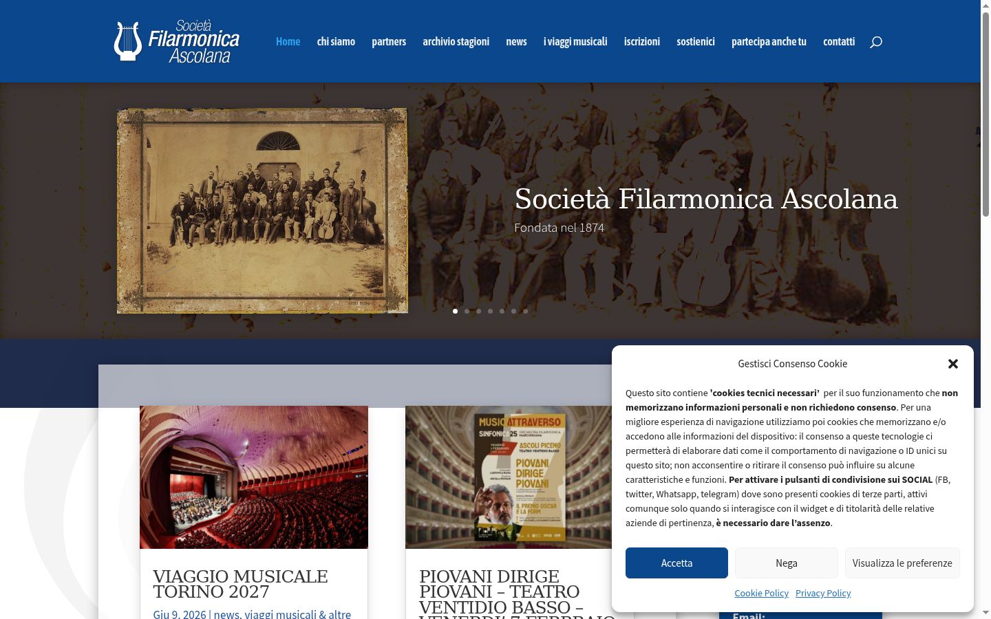 Screenshot tal-banner tal-kunsens muri qabel kwalunkwe interazzjoni