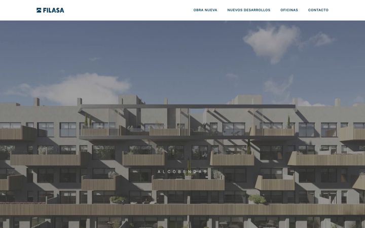 Screenshot of filasa.es