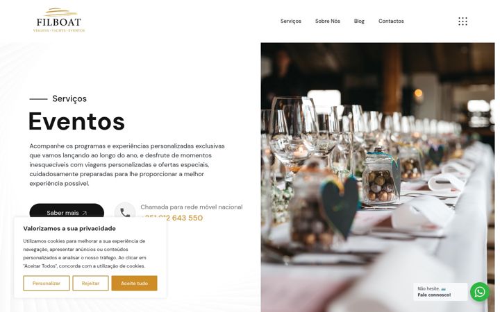 Screenshot of filboat.com