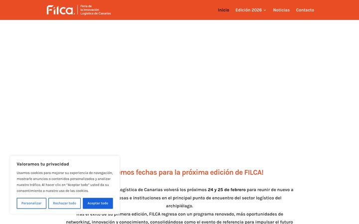 Screenshot ta' filca.es