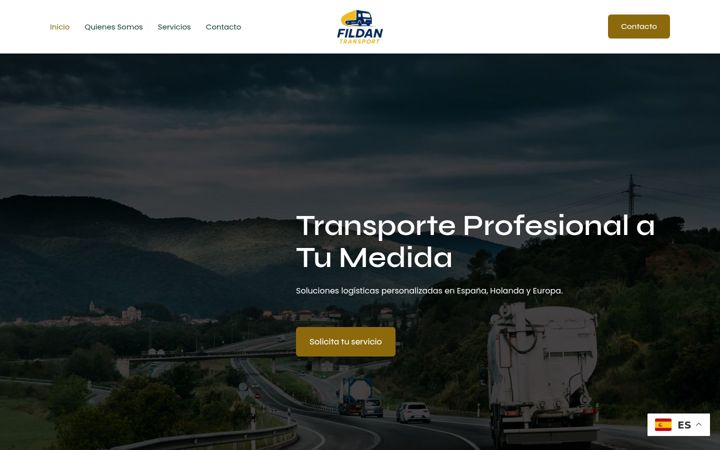 Screenshot of fildantransport.es