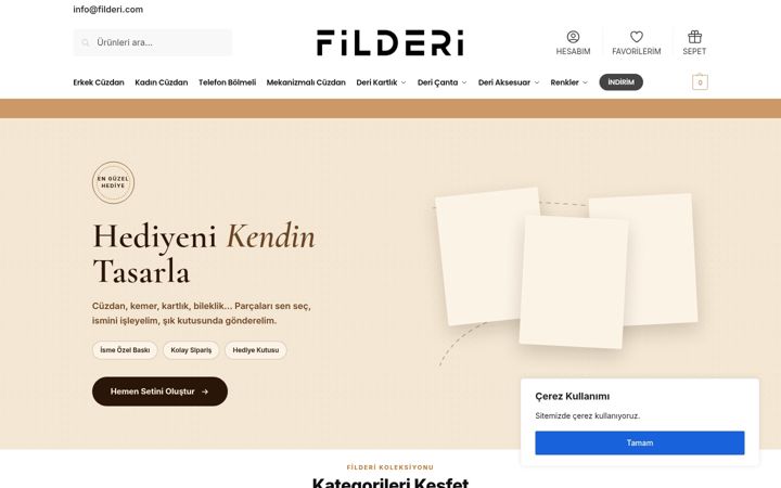 Screenshot of filderi.com