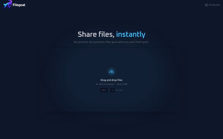 Screenshot of filego.at