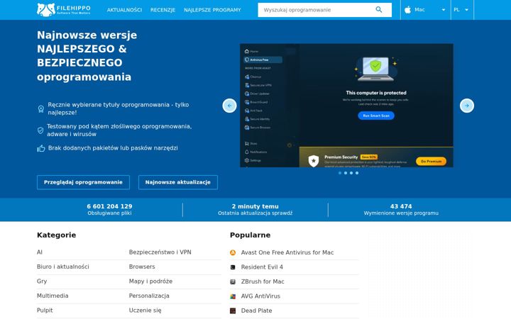 Screenshot of filehippo.pl