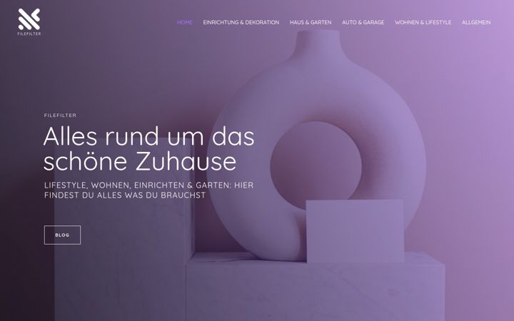 Screenshot of filelifter.de