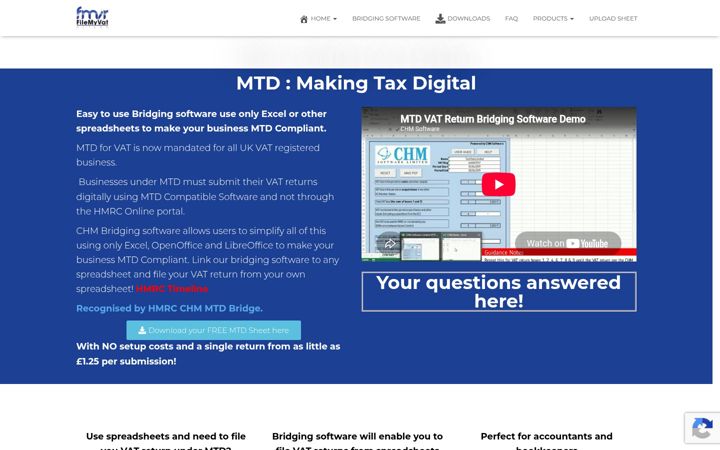 Screenshot of filemyvatreturn.co.uk