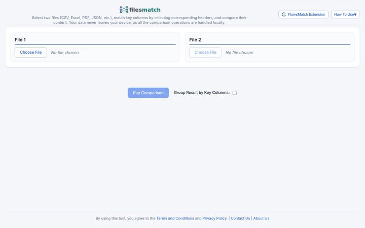 Screenshot of filesmatch.com