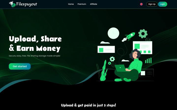 Zrzut ekranu filespayouts.com