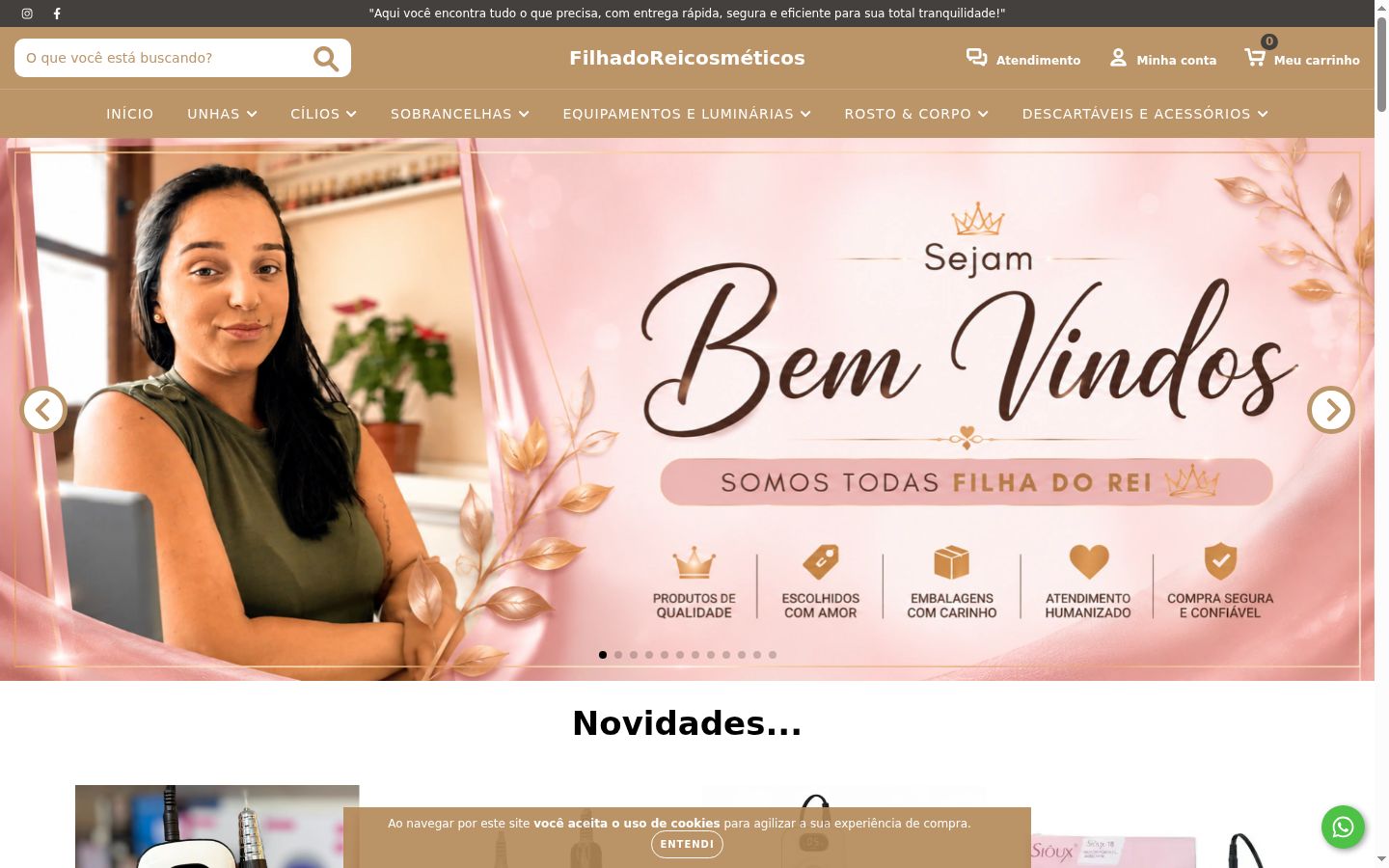 Capture d'écran de la bannière de consentement affichée avant toute interaction
