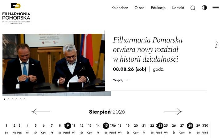 Screenshot of filharmonia.bydgoszcz.pl