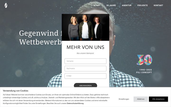 Screenshot of fili.de