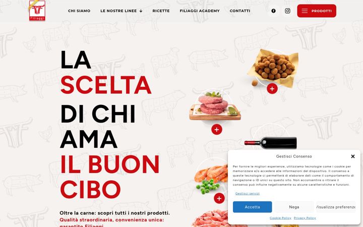 Screenshot of filiaggistore.it