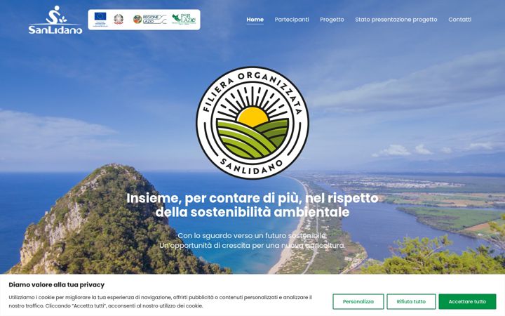 Screenshot of filierasanlidano.it