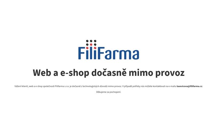 Screenshot of filifarma.cz
