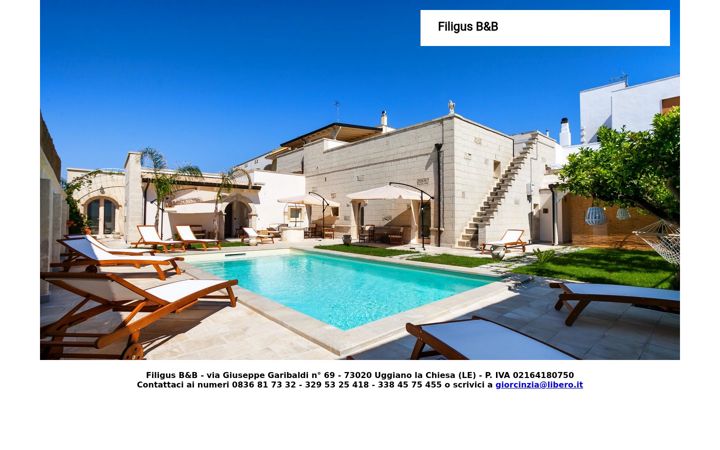 Screenshot of filigusbandb.it