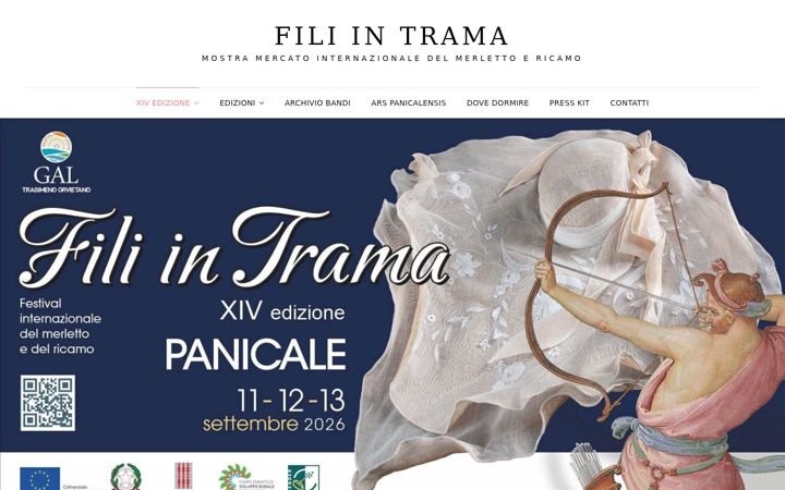 Screenshot of filiintrama.it