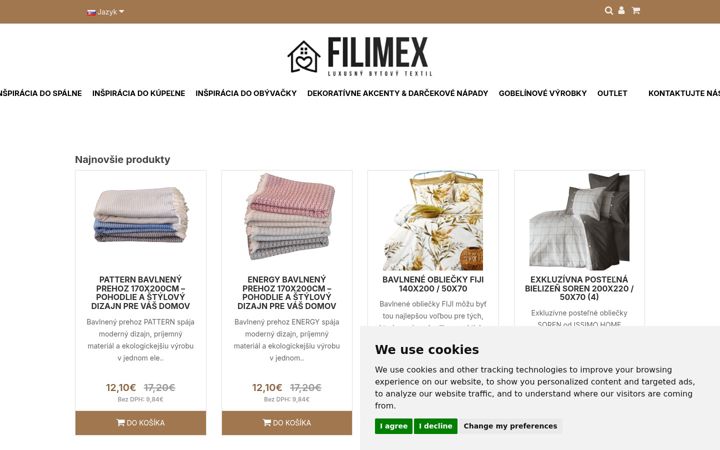 Screenshot of filimex.eu