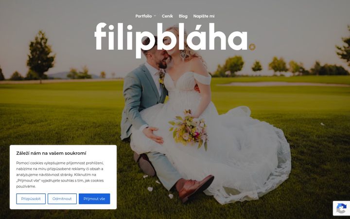 Screenshot of filipblaha.cz