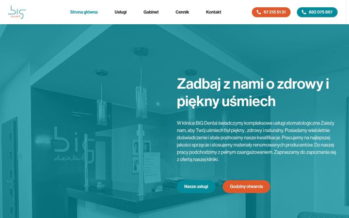 Screenshot of filipczuk-bigdental.pl