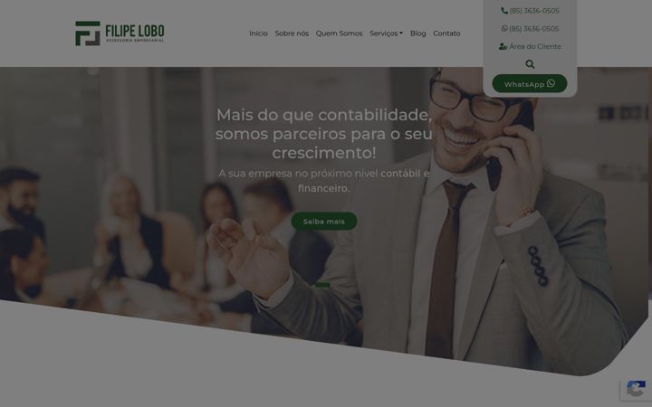 Snímek obrazovky filipelobo.com.br