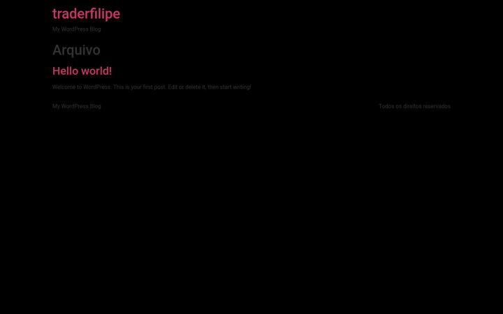Screenshot of filipetrader.com