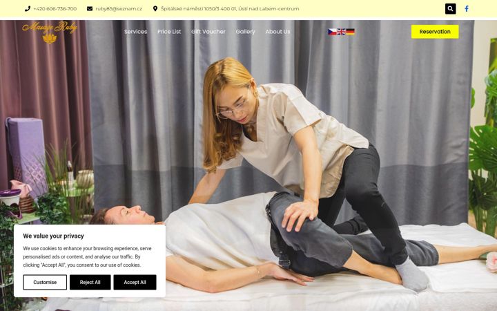 Screenshot of filipinskemasazeruby.cz