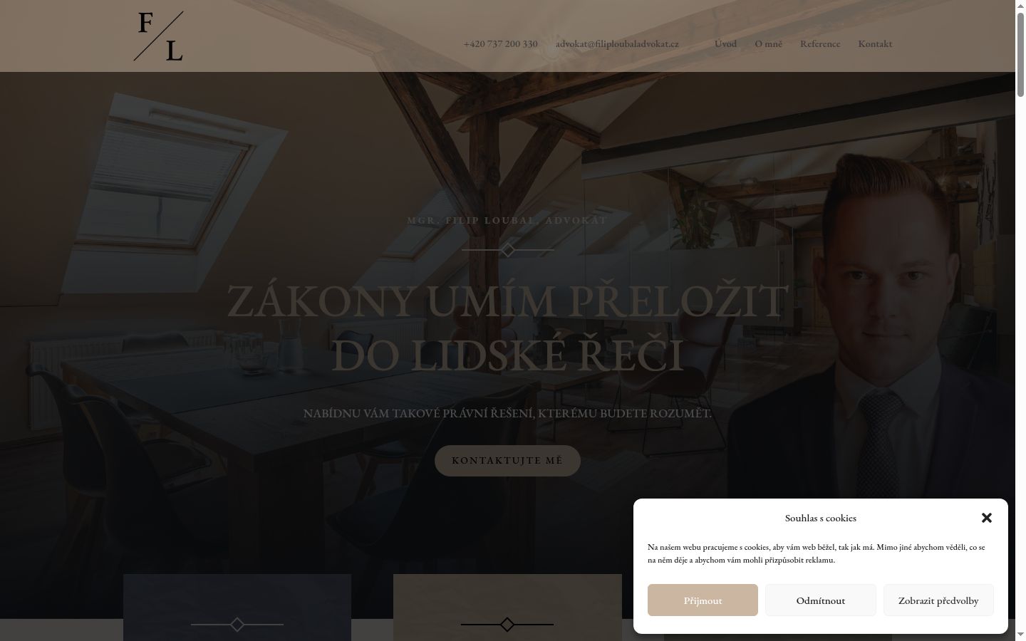 Snimka zaslona bannera za privolu prikazanog prije bilo kakve interakcije