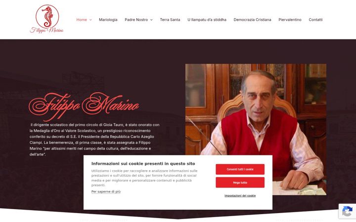 Screenshot of filippo-marino.it