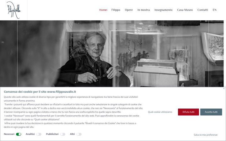 Screenshot ta' filippoavalle.it