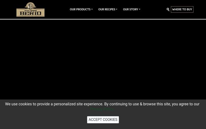 Screenshot of filippoberio.com