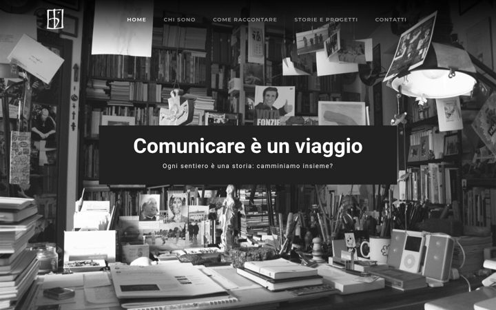 Screenshot stránky filippodebortoli.it